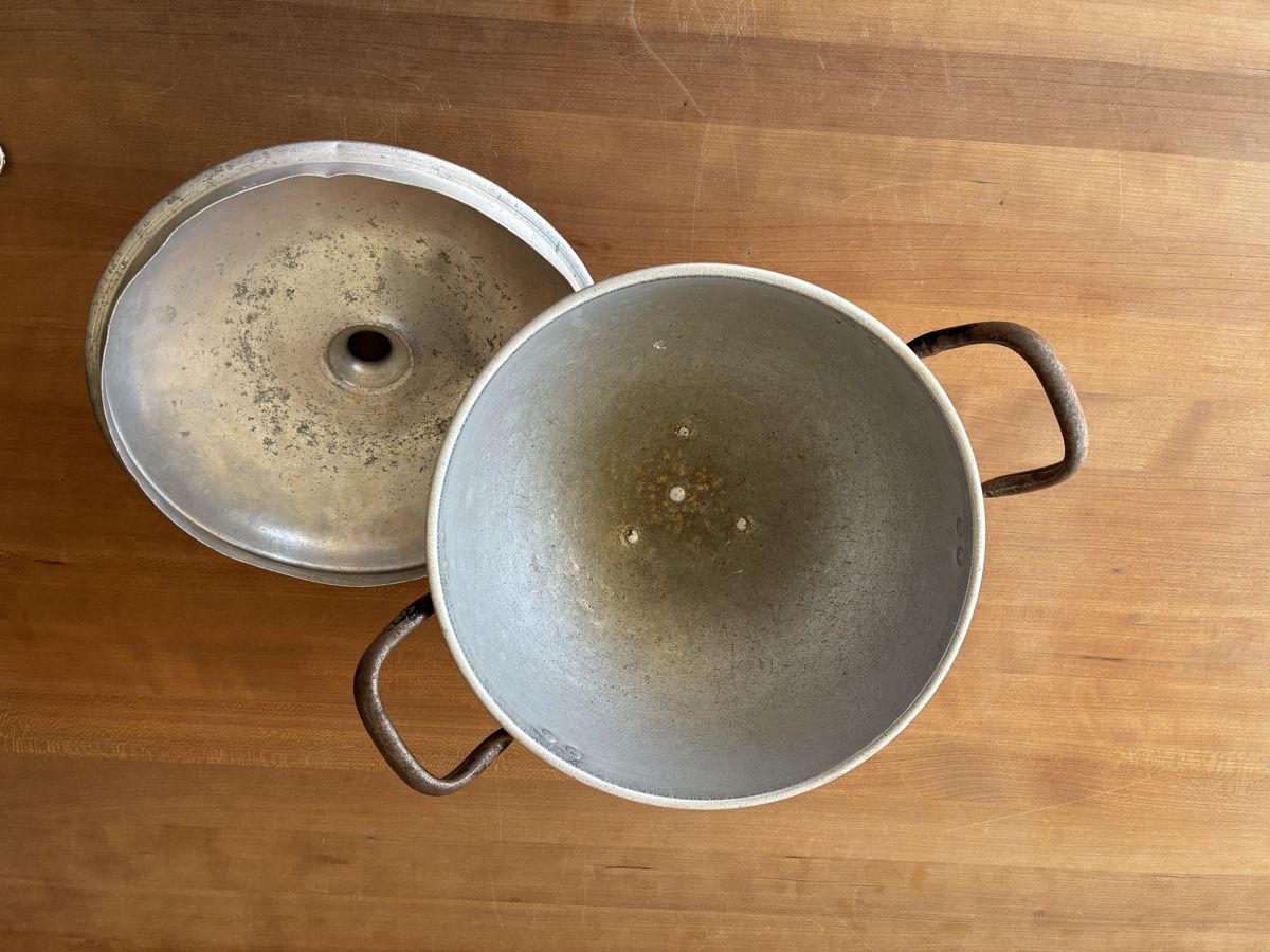 Casseroles: Zink Suppentopf von Grossmutter – D'occasion à Lengnau BE par Warmbrodt 1