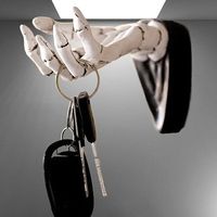 ☠️ Skelett-Hand-Wandhaken – Gruselig stylischer Halter! ☠️🦴