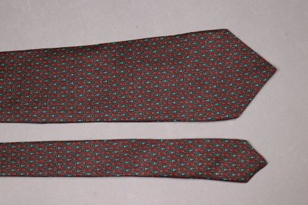 Vintage 1980er Yves Saint Laurent Seidenkrawatte