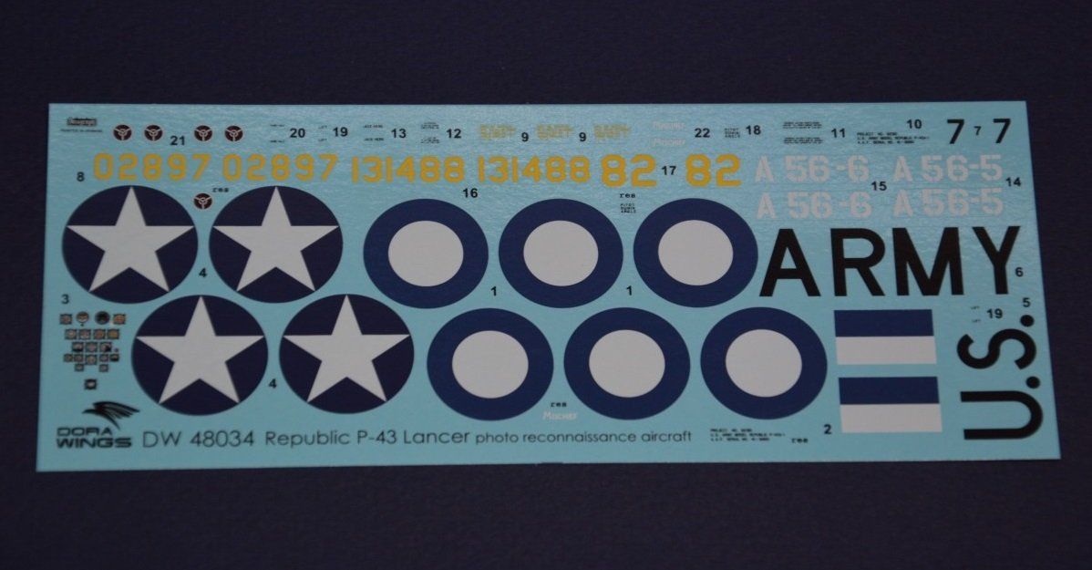 Kit di modellismo & Modellini statici: Republic P-43B/C Lancer 1/48 – Nuovo e nell'imballaggio originale da Bözen venduto da jackieoh 2