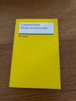 Gottfried Keller – Kleider machen Leute