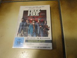 Free Fire Mediabook Blu-ray DVD Cover B NEU LIMITIERT 333STK