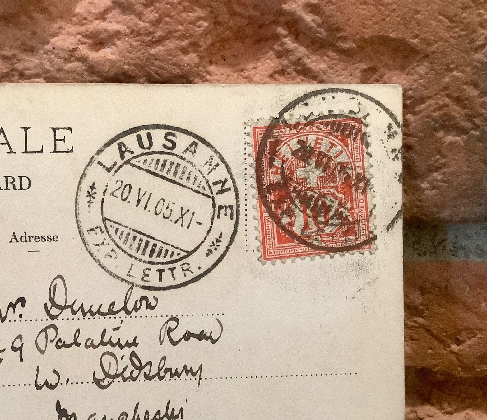 Cartoline postali: 1905 - LAUSANNE L'Université – Usato da Root venduto da ENGLAND-TREASURES 3
