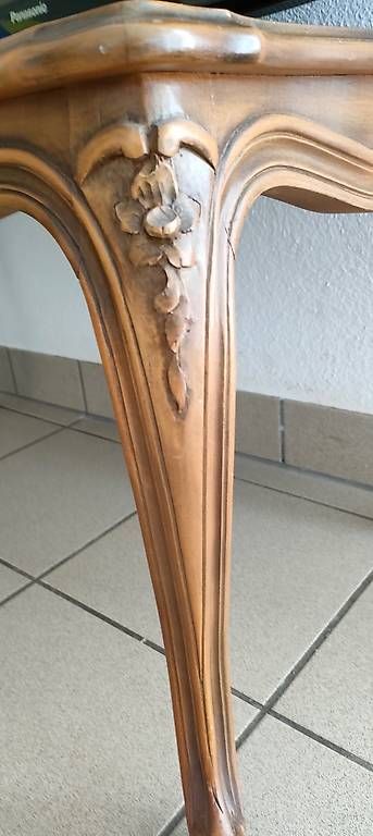Tavoli: Table vintage basse en bois – Usato da Montbrelloz venduto da laz_2nsl 4