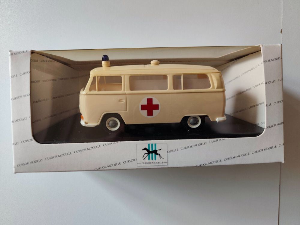 VW Bully T2, Ambulanz von Cursor Modelle 1/40, Fabrikneu (Neu und ...