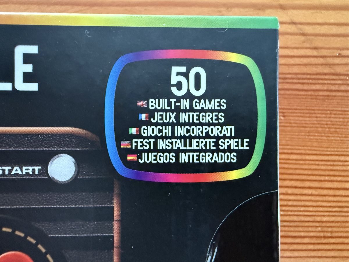 Atari Console: Atari Retro Handheld Konsole 50 Spiele neuwertig – Nuovo (secondo la descrizione) da Zernez venduto da danielgrunder 2