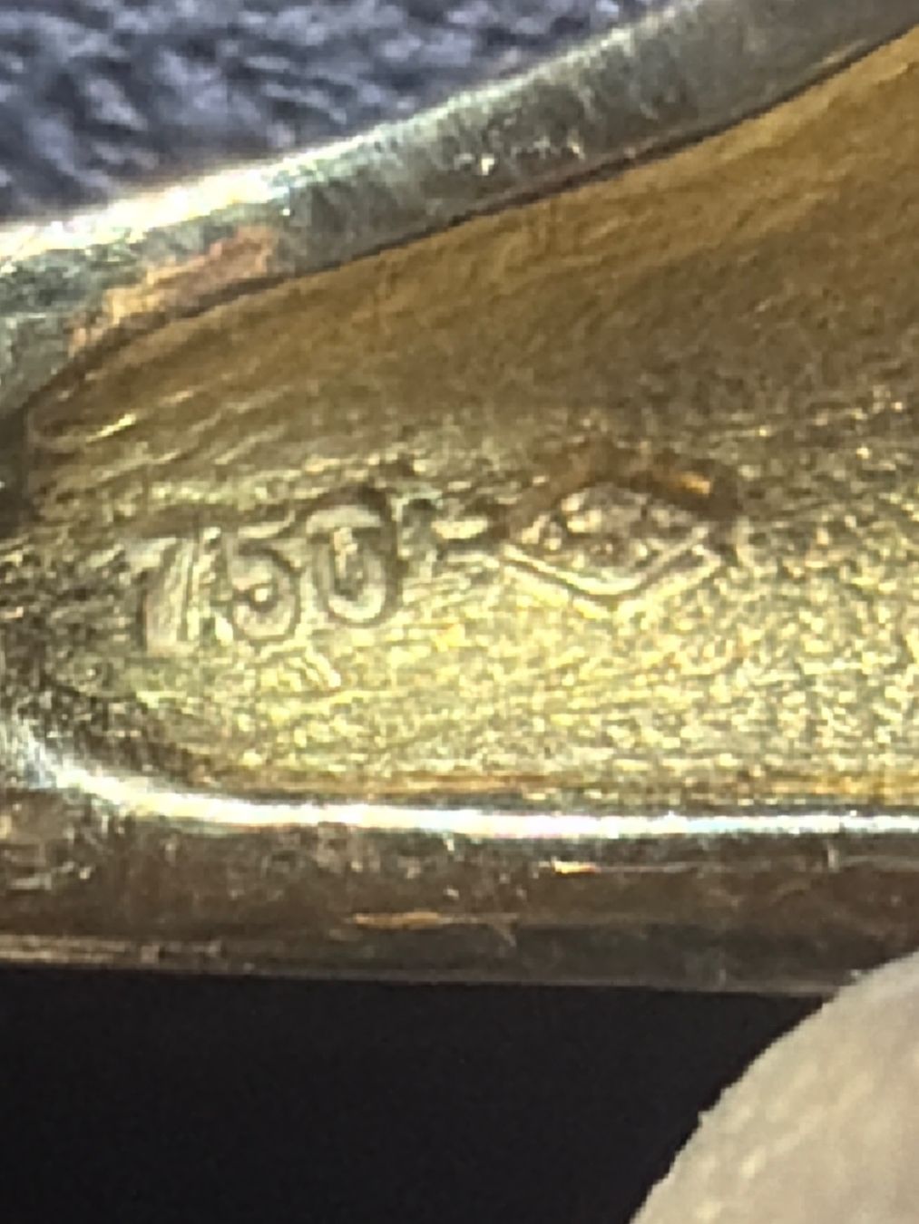 Anelli: 18K Gold-Ring mit Brillanten, schöne Arbeit, SOLID-RAR ! – Usato da Conthey venduto da BETONBOSS 3
