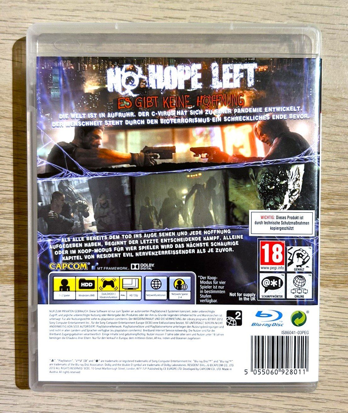 Sony Giochi: Resident Evil 6 PS3 – Usato da St. Gallen venduto da Alpine.Arcade 1