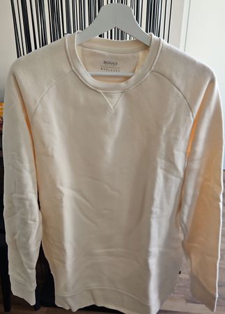 Boggi Milano Pullover, Grösse M, Hellbeige
