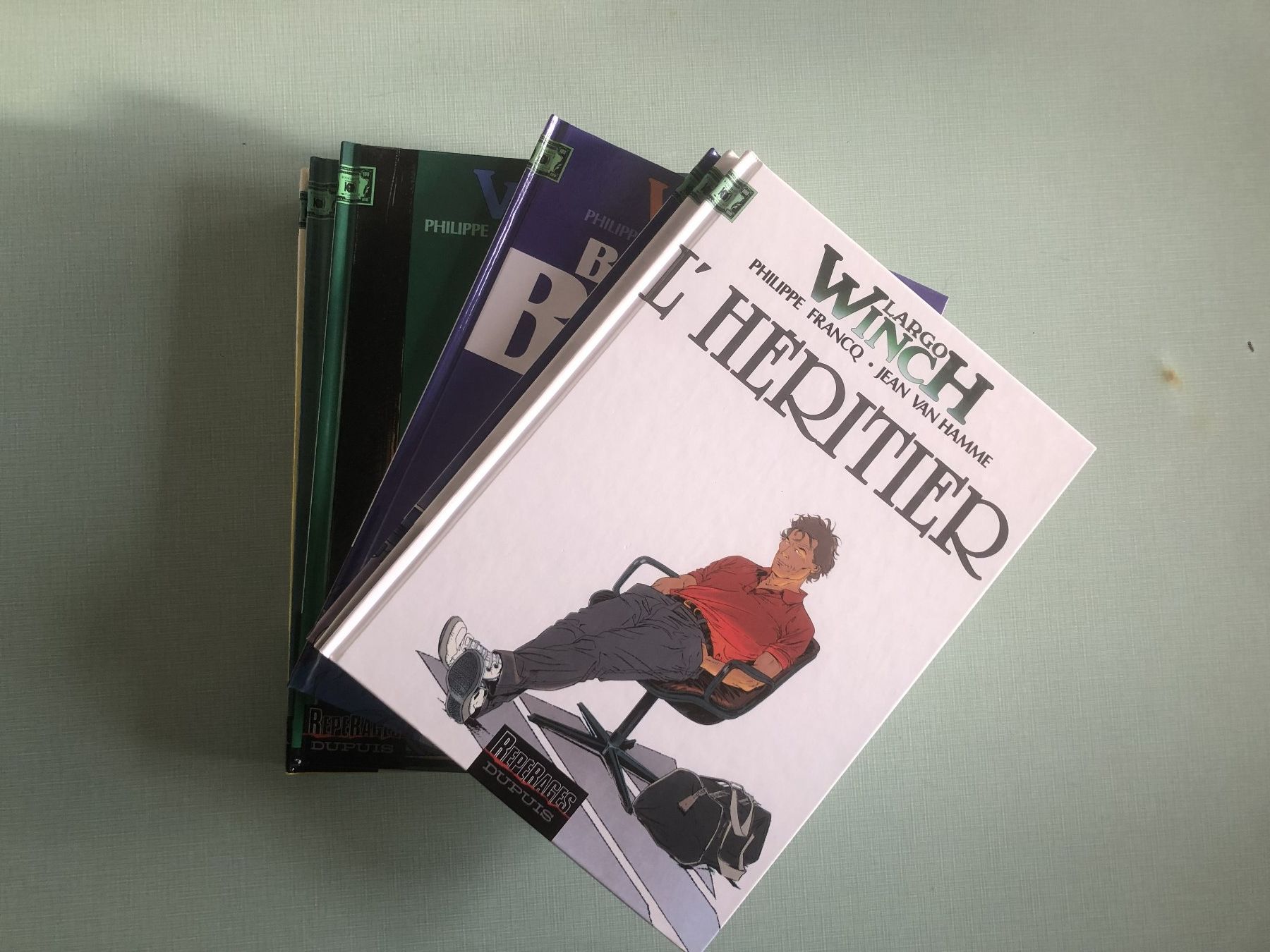 Fumetti: "Largo Winch", t. 1 à 10 – Usato da Bôle venduto da nic_7cxp 1