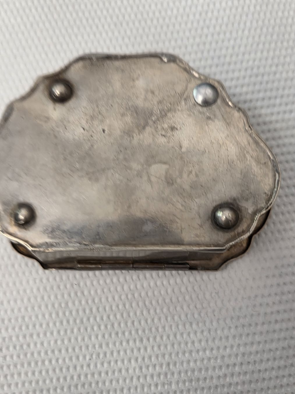 Portagioie: Antiker Schmuckkasten mit Engeln – Usato da Dietikon venduto da Allegra34 4