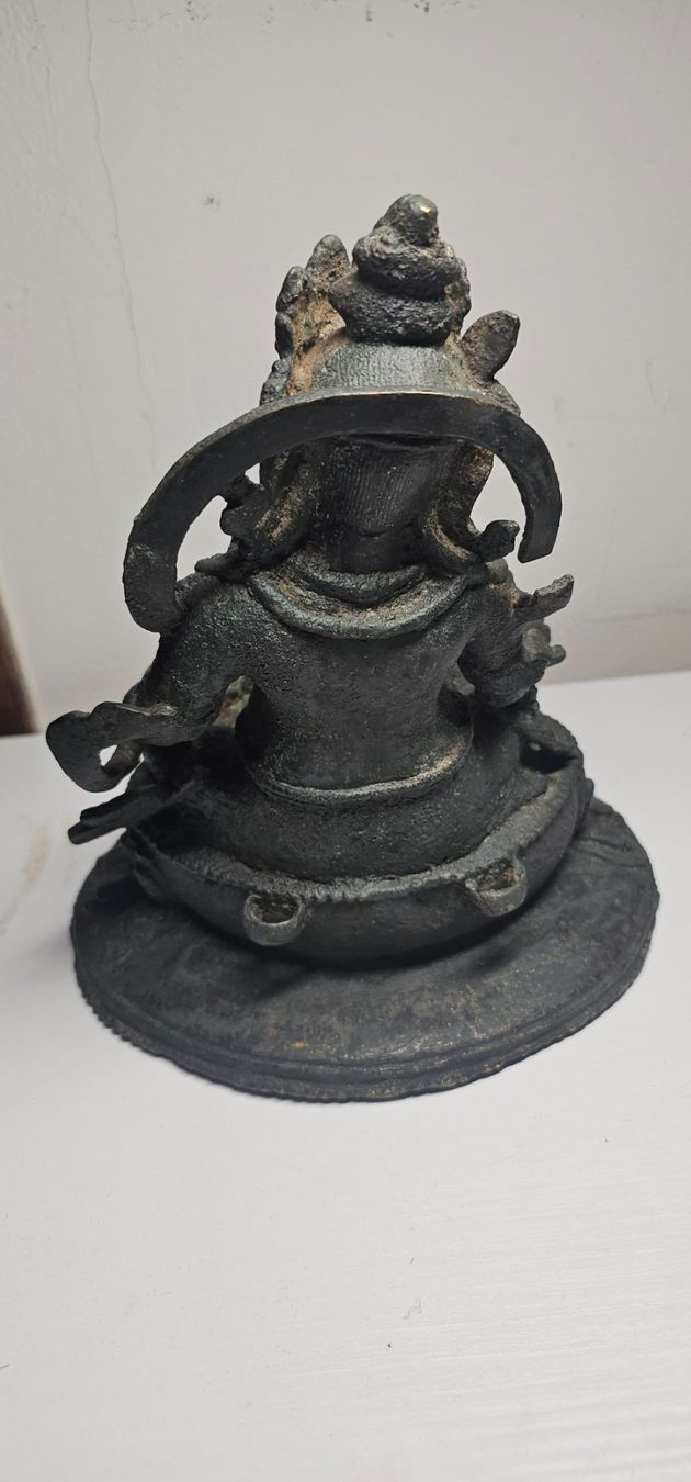 Skulpturen & Statuen: Bronzeskulptur von Buddha China oder tibet – Gebraucht aus Losone von del_yh97 3