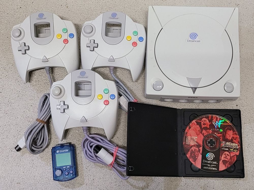 SEGA Dreamcast - Konsole + Original Controller + Zub