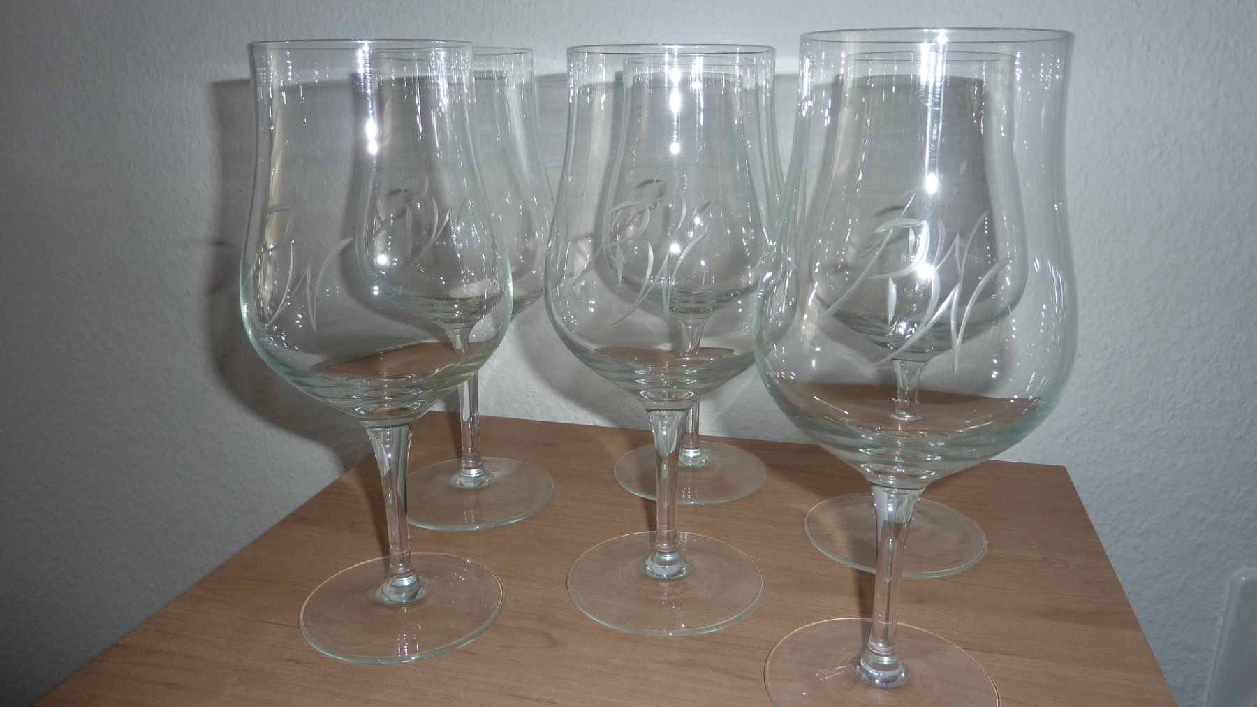 Verres: 1x gebrauchte bourguntergläser – Neuf (Voir description) à Füllinsdorf par pmarkus