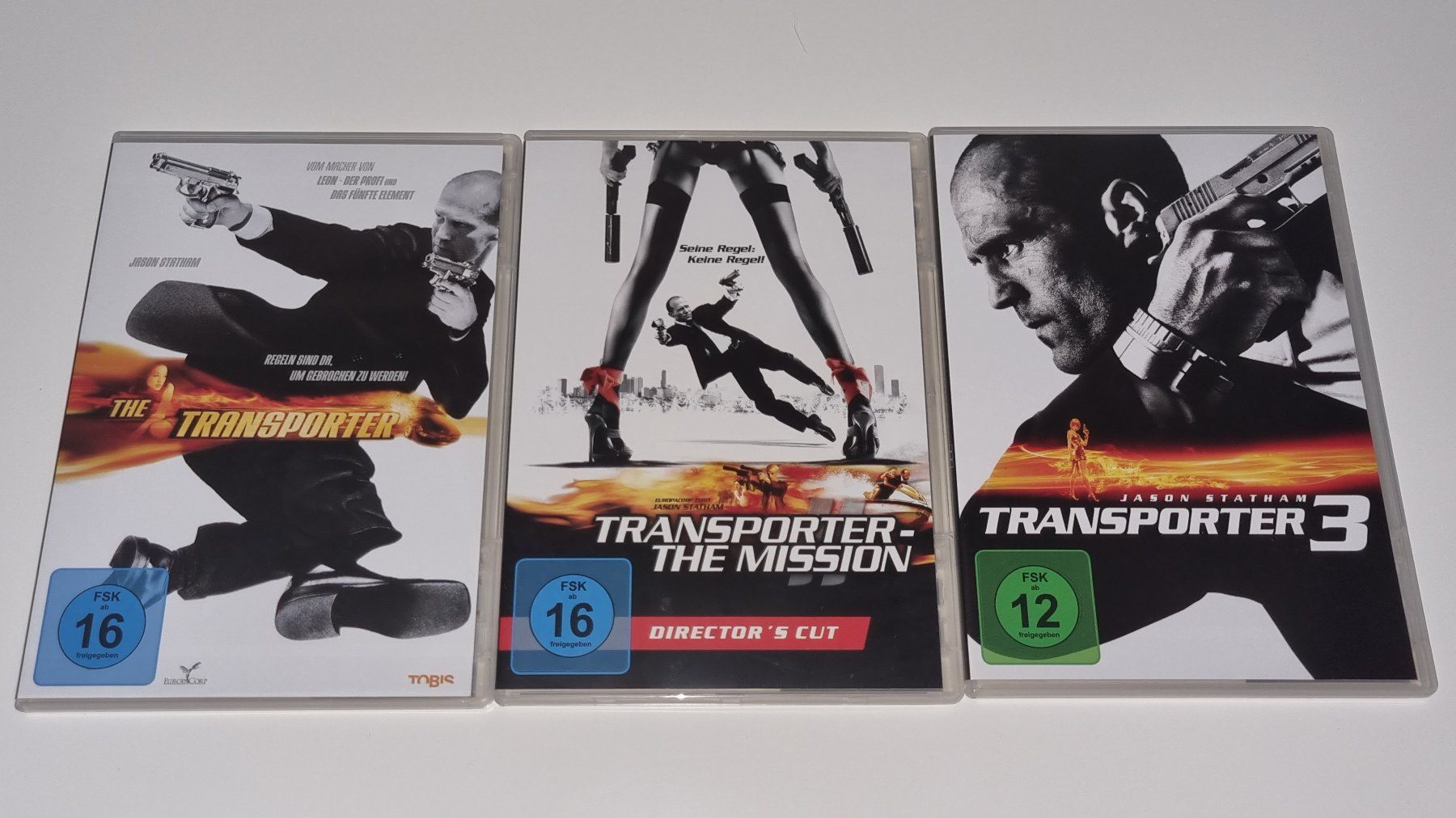 Tutti i DVDs: DVD: Transporter 1-3 - Triple Feature – Usato da Ehrendingen venduto da Thomas_2 3