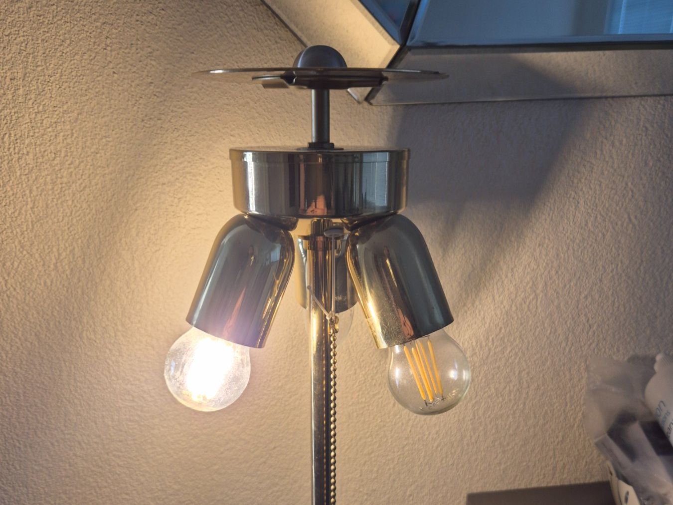 Lampade: Lampe de table laiton et métal Hollywood Regency – Usato da Fully venduto da tameab 3