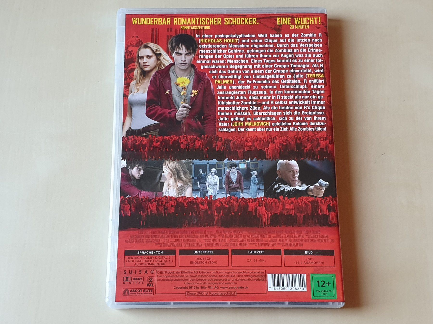 Alle DVDs: Warm Bodies Zombies mit Herz – Gebraucht aus Stansstad von collectorsshop 1