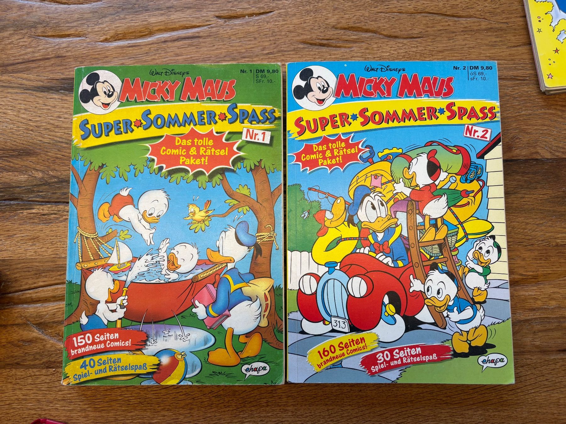 Fumetti: Micky Maus  Super Sommer Spass nr. 1+2 – Usato da Zürich venduto da lin_2f6p