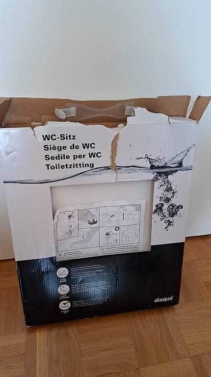 WC: WC Sitz DiAqua – Nuovo e nell'imballaggio originale da Zürich venduto da castelbergo