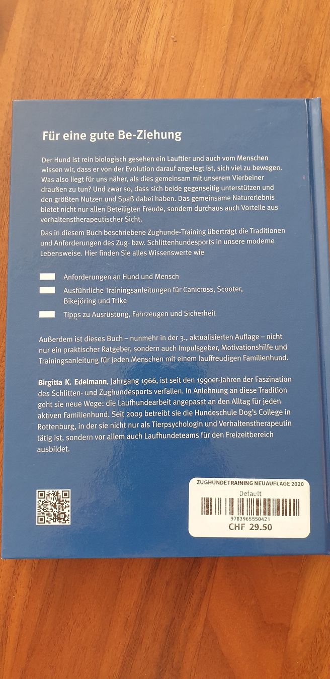 Libri: Buch Zughundetraining Hundesport – Nuovo (secondo la descrizione) da Weiningen ZH venduto da Sternschnuppe33 1