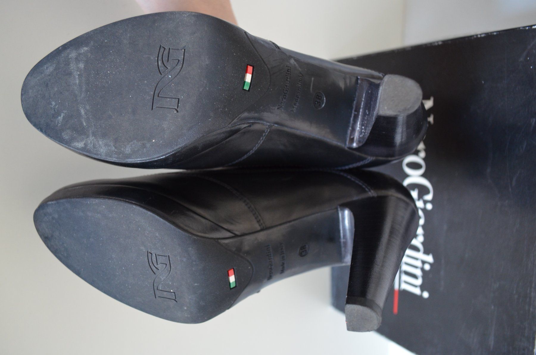 Scarpe da donna: NeroGiardini Plateau Schnür-Stiefelette – Nuovo (secondo la descrizione) da Locarno venduto da DarjaRonco 3
