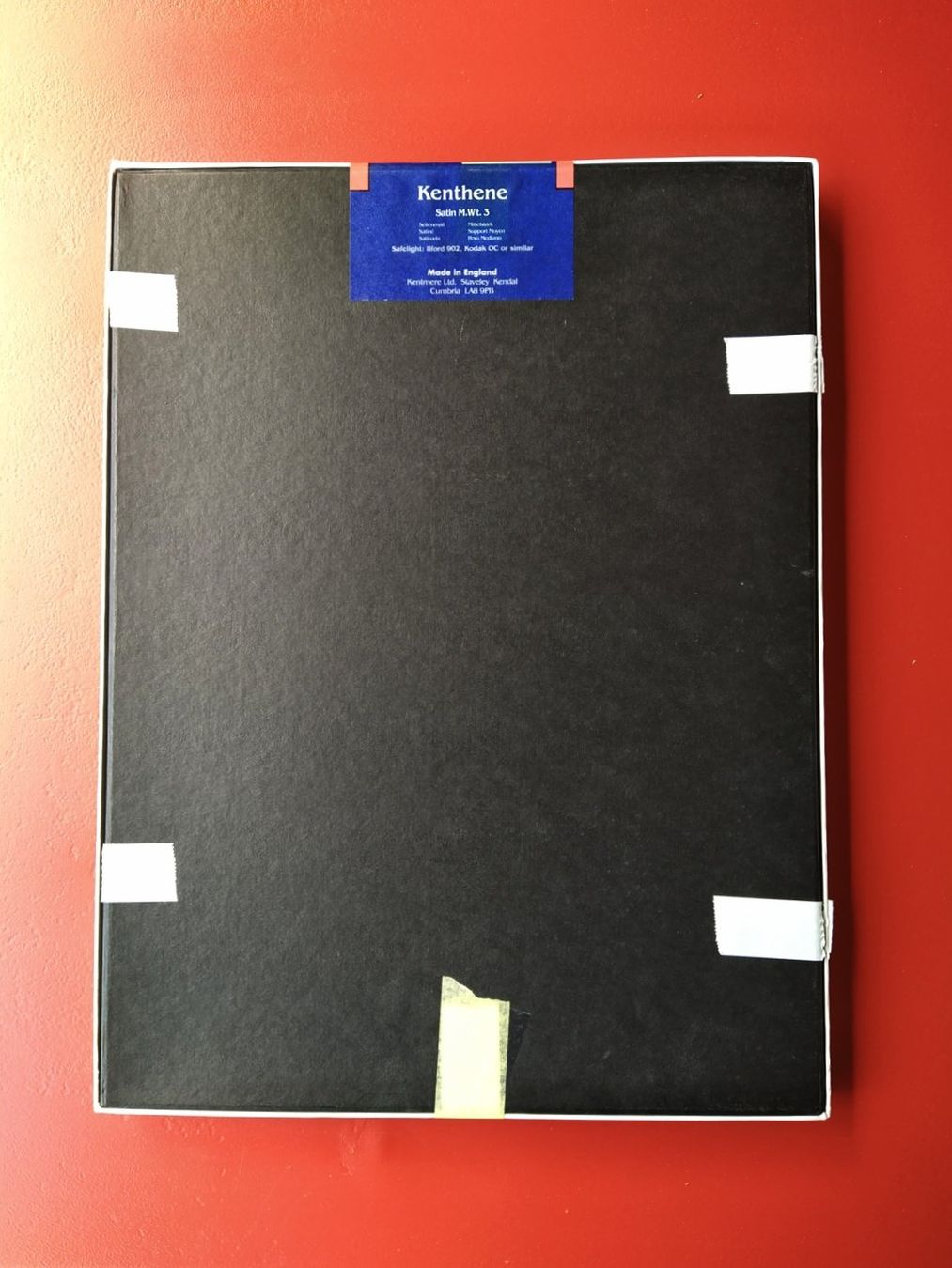 Carta: Silver photographic paper/ Kentmere Satin M.Wt.3 – Usato da Morgins venduto da Laurentcorinne 1