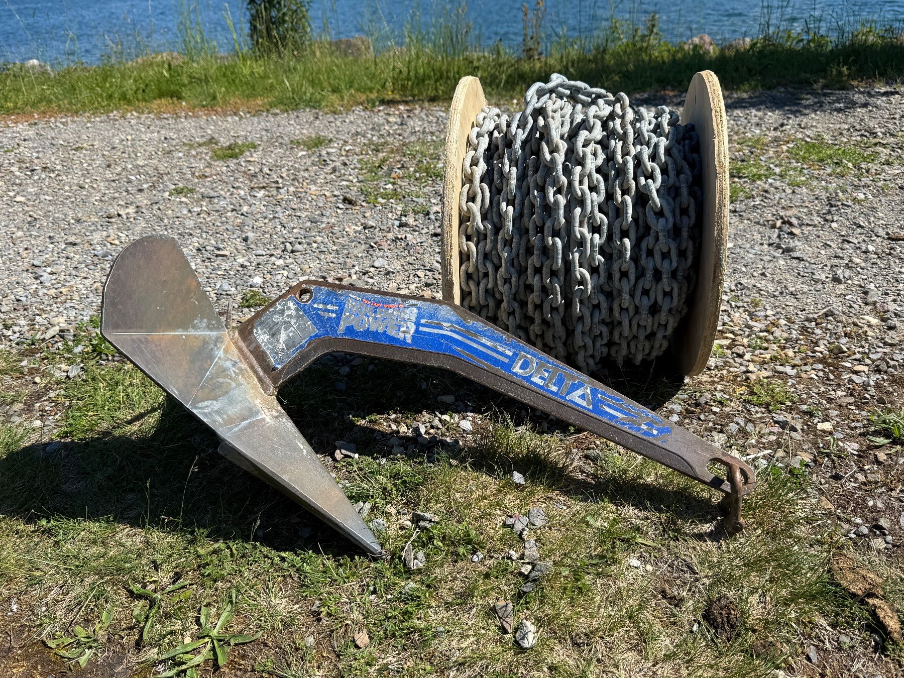 Ancore: Delta Anker mit 50 Meter Kette – Usato da Altendorf venduto da PremiumProdukts