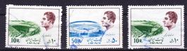 3 Timbres Iran - 1974-75 - Obl.