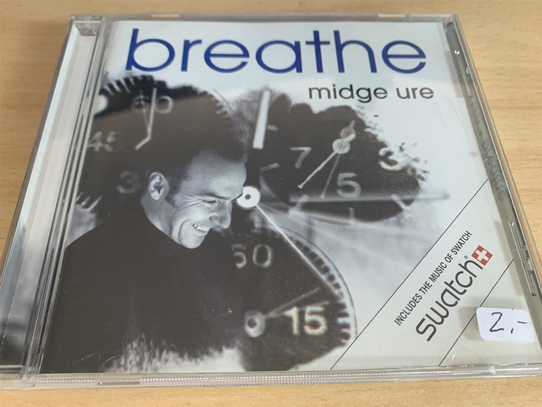 CD: Midge Ure – Breathe – Usato da Rikon im Tösstal venduto da Alpenmutz
