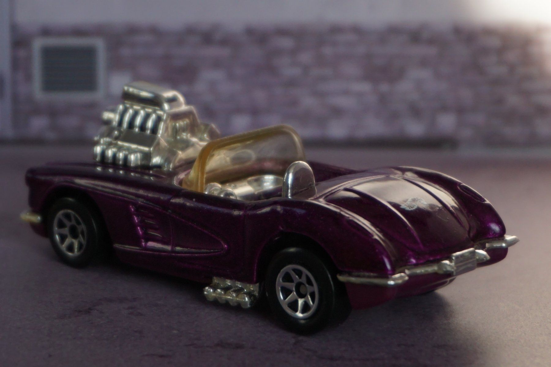 Hot Wheels Modellini d'auto: HotWheels `58 Chevy Corvette Custom COOL !!!!!!!!!!!!!!!!! – Usato da Reiden venduto da Doppeldecker69 1