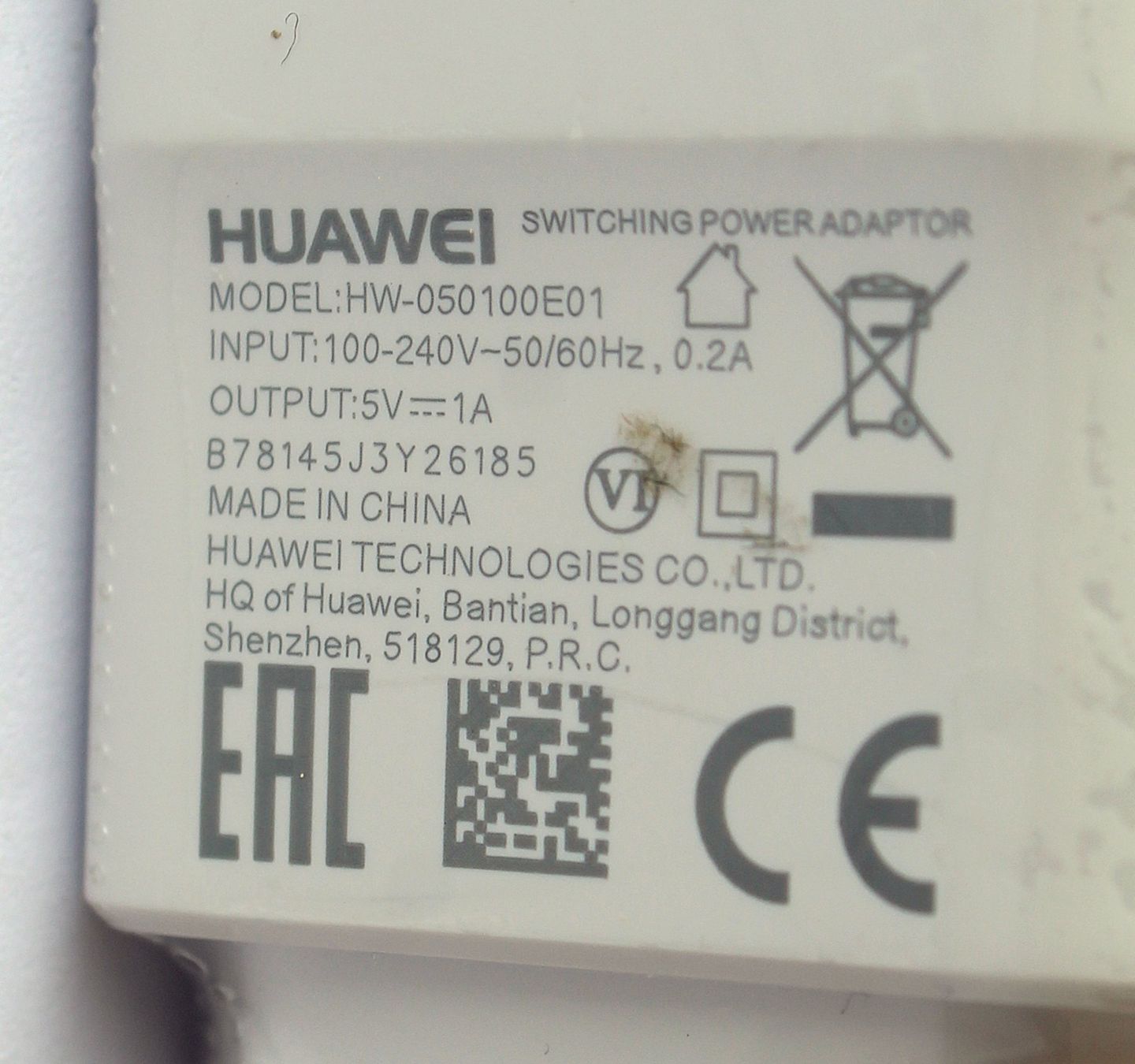 Caricabatterie: Huawei HW-050100E01 USB-Ladegerät NEU – Nuovo (secondo la descrizione) da Zürich venduto da Scanpach 1