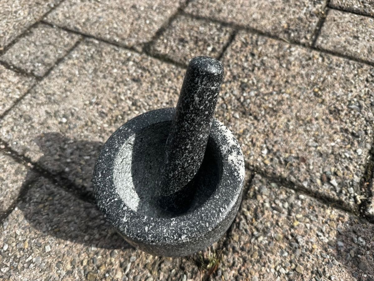 Altro per cucinare: Mörser aus Marmor – Usato da Egg b. Zürich venduto da Brocki_Insel_Egg 2