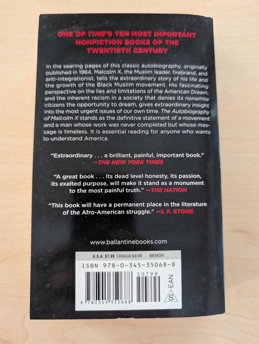 Livres: Malcolm X - Autobiography – D'occasion à Spiez par Crazyduck 1