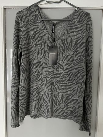 Chicorée Damen Langarmshirt Zebra Gr.M.Neu mit Etikett