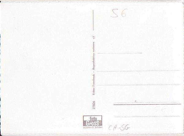 Ansichtskarten: Amden, Kurhaus BELLEVUE um 1965 – Gebraucht aus Frauenfeld von POML 1