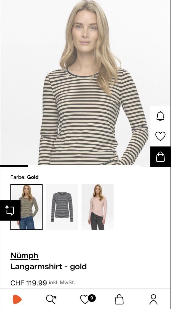 Maglioni & Felpe: NÜMPH Langarmshirt Gr.S NEU NP119,- – Nuovo e nell'imballaggio originale da Degersheim venduto da Starkigel 5