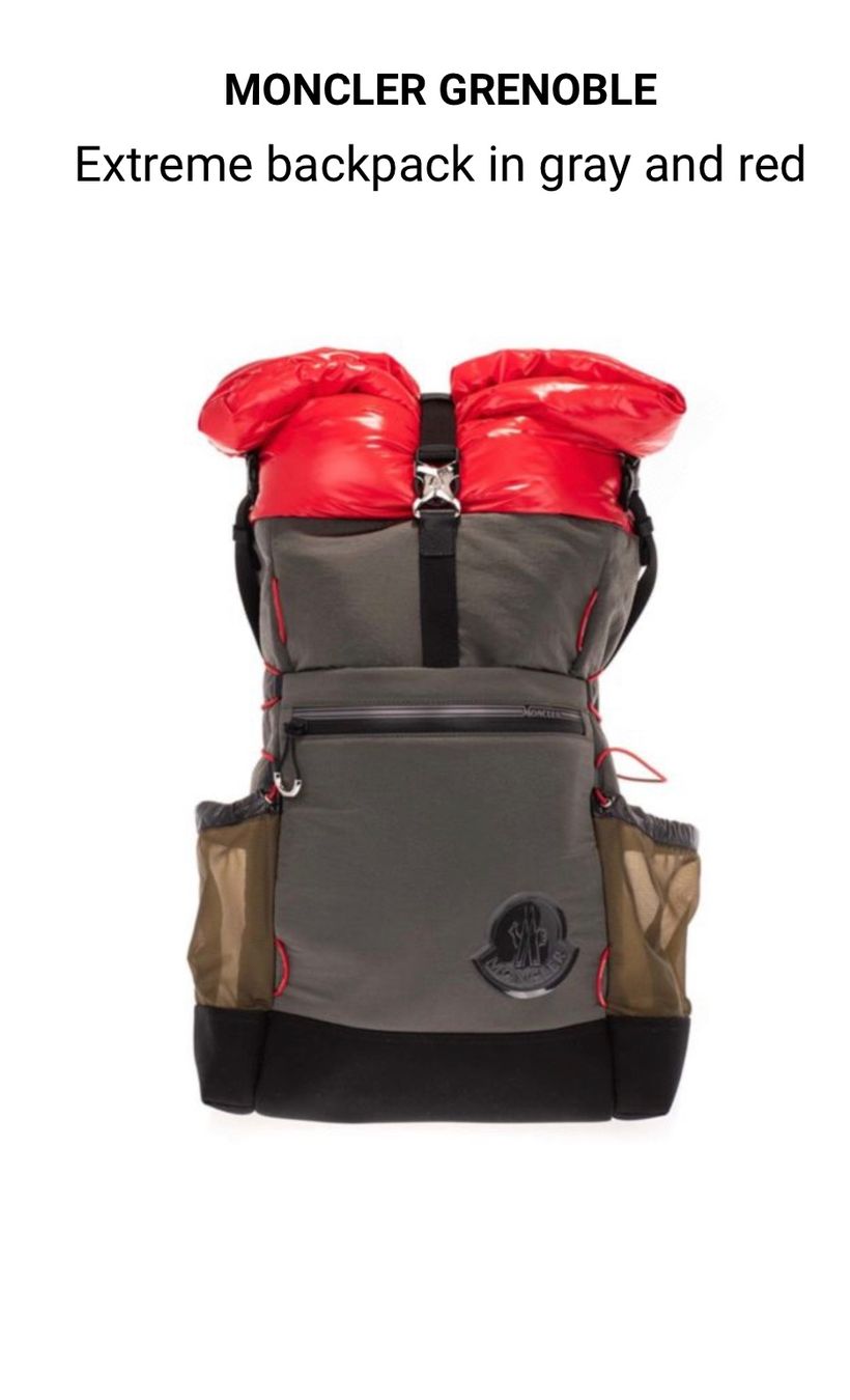 Zaini: Original Moncler GRENOBLE Backpack – Usato da Winterthur venduto da ivan12891