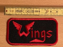Wings Patch Sticker Aufnäher Metal Rock Band
