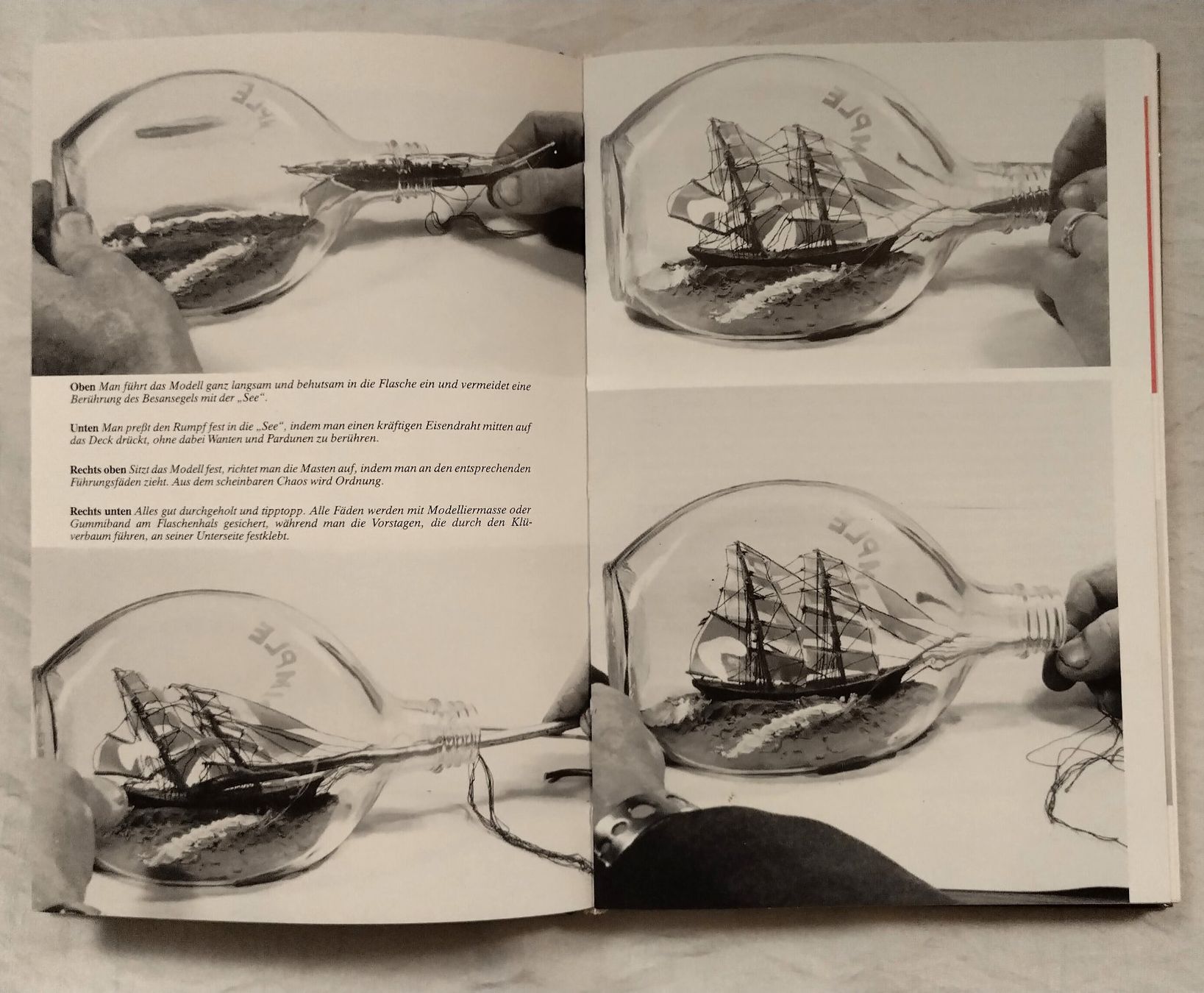 Bücher: Buddel-Schiffe: Miniaturen in der Flasche / Buch 1989 – Gebraucht aus Bellach von JingleJerry 4