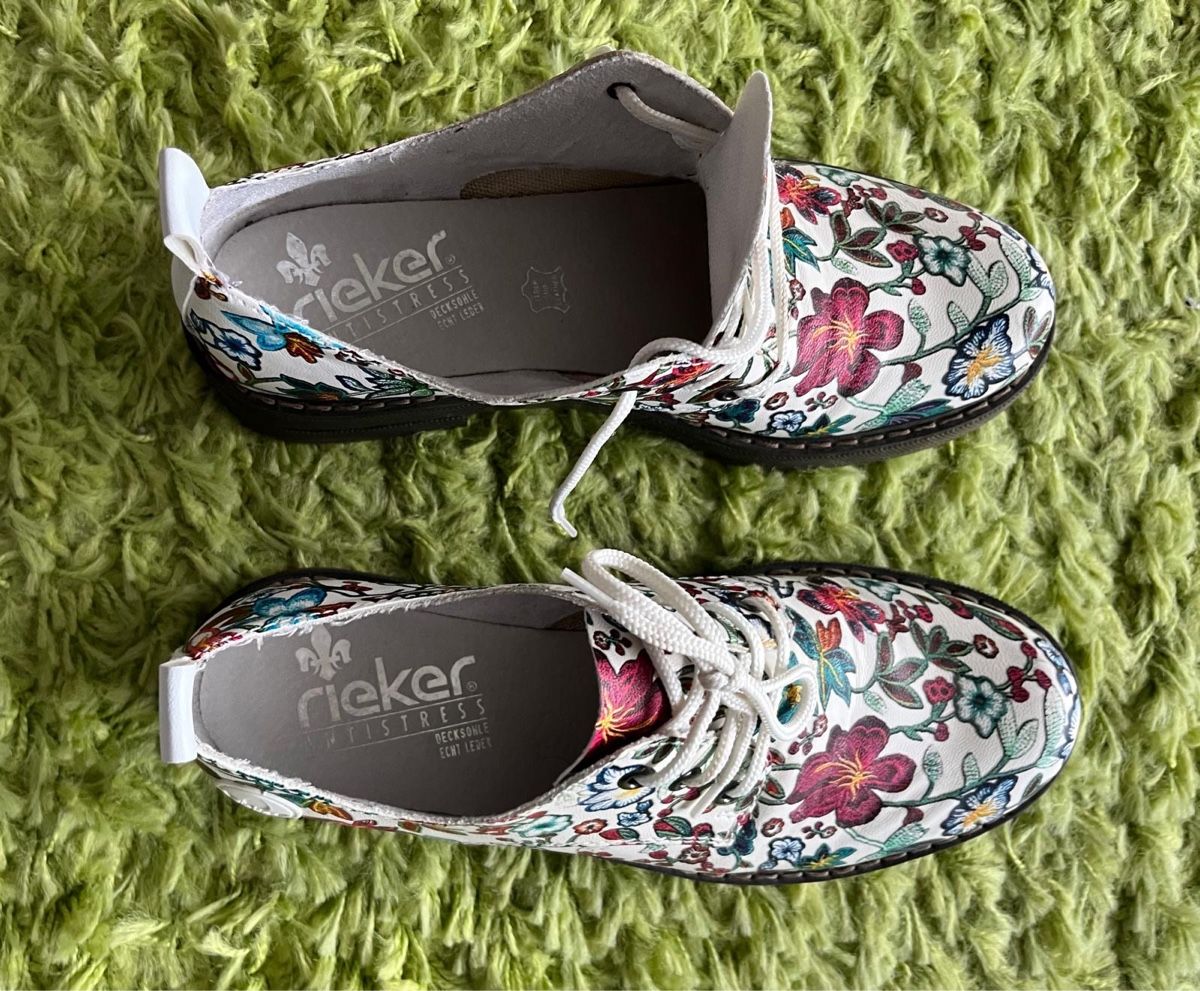 Rieker Scarpe da donna: Rieker Frühlingsschuhe, Gr. 38 – Usato da Neuhausen venduto da DELY 3