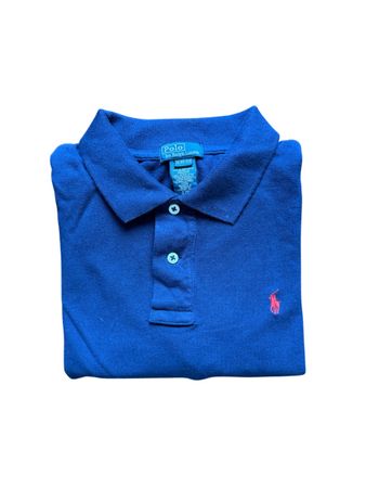 Polo Ralph Lauren bleu taille XL (18-20) bon état