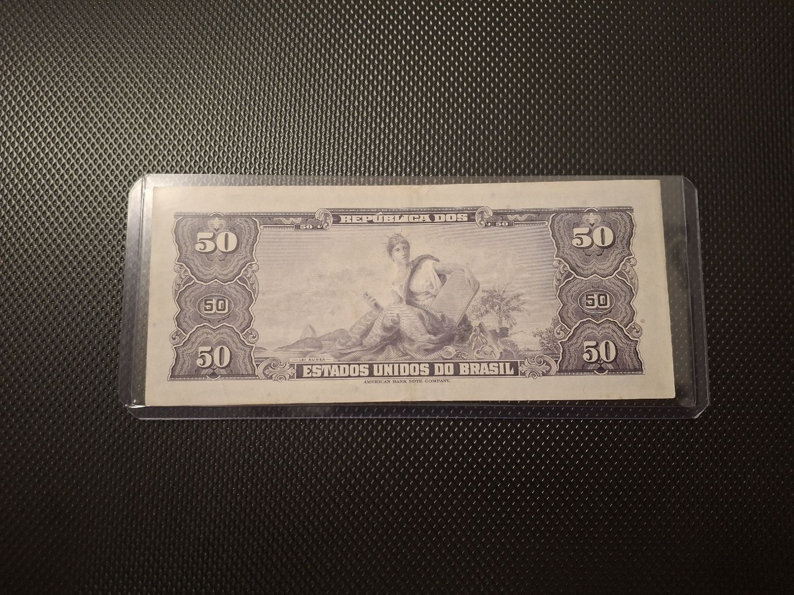 Banknoten: Banknote Brasil 50 Cruzeiros. – Gebraucht aus Geroldswil von Antica01 1