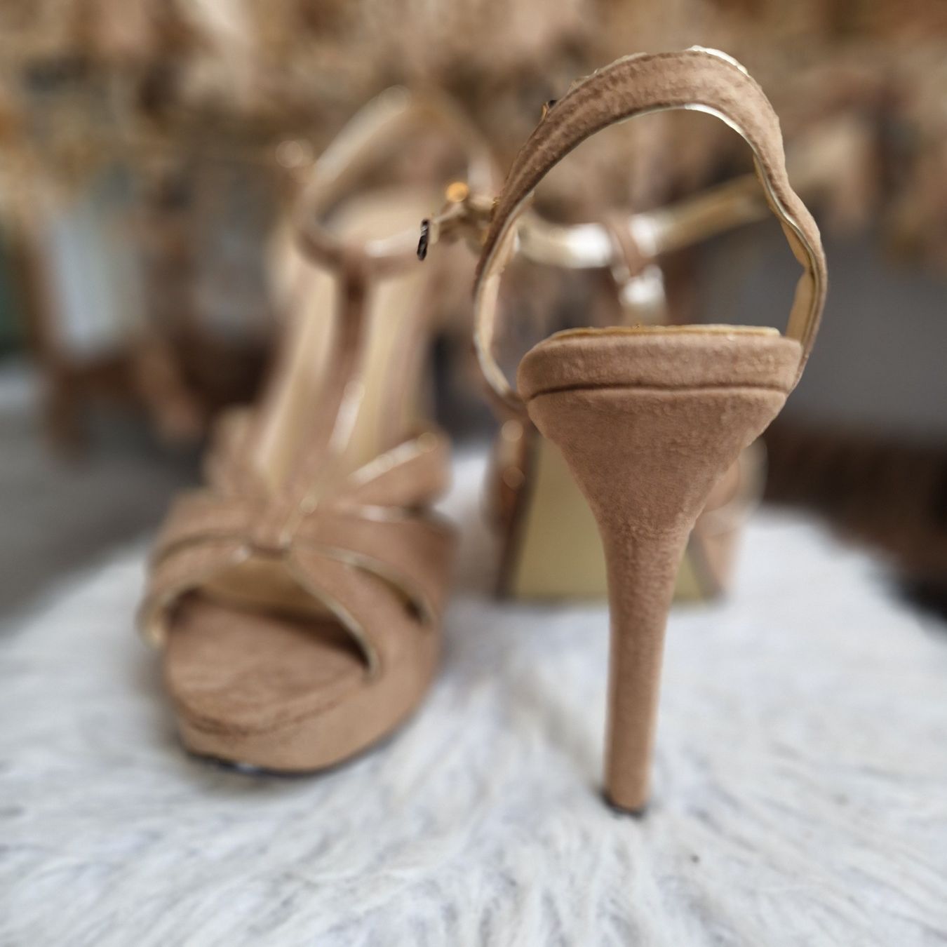 Scarpe da donna: beige High Hells / Pumps Gr. 38 – Usato da Nendeln venduto da Zopfie_ 1