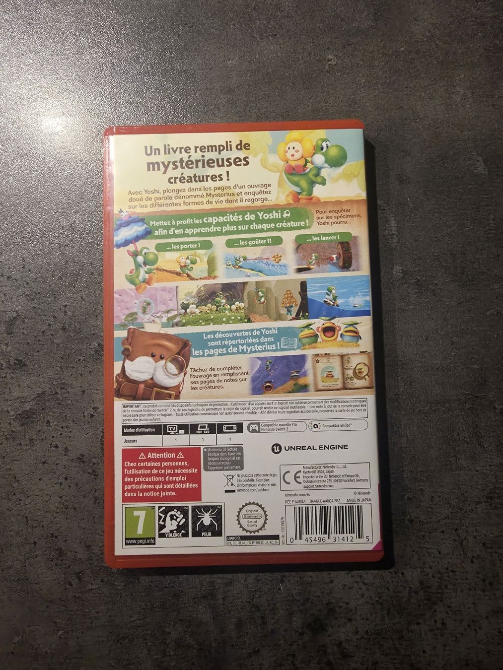 Nintendo Giochi: Yoshi and the mysterious book Switch 2 – Nuovo (secondo la descrizione) da Nyon venduto da jeu_vg5x 1