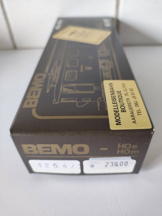 Bemo Modelleisenbahnen: BEMO RhB E-Lok 2-tlg. Ge 6/6, Lok-Nr. 701, "Raetia" – Neu und originalverpackt aus Seuzach von Loeckeli01 5