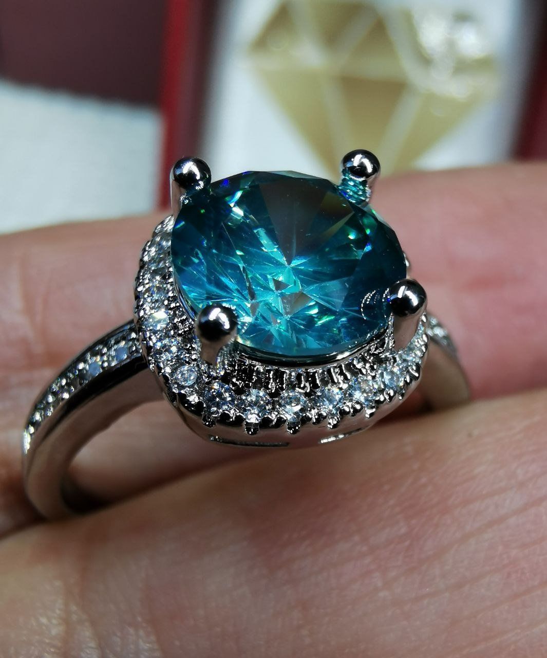 Anelli: Bague avec zircons – Nuovo e nell'imballaggio originale da Reconvilier venduto da Tsma67 1