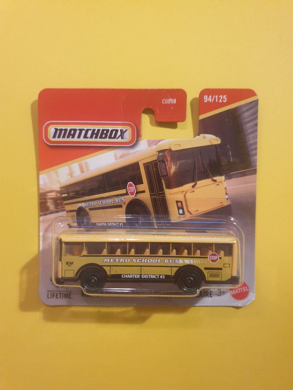 Matchbox Modellini d'auto: Matchbox MBX EV SCHOOL BUS – Nuovo e nell'imballaggio originale da Oftringen venduto da Rotor