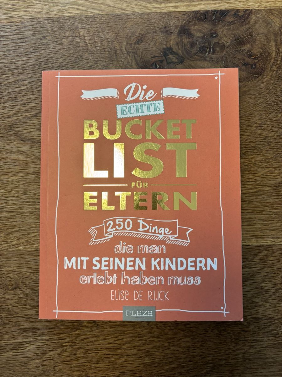 Libri: Buch BucketList für Eltern – Nuovo (secondo la descrizione) da Männedorf venduto da Hardy1483