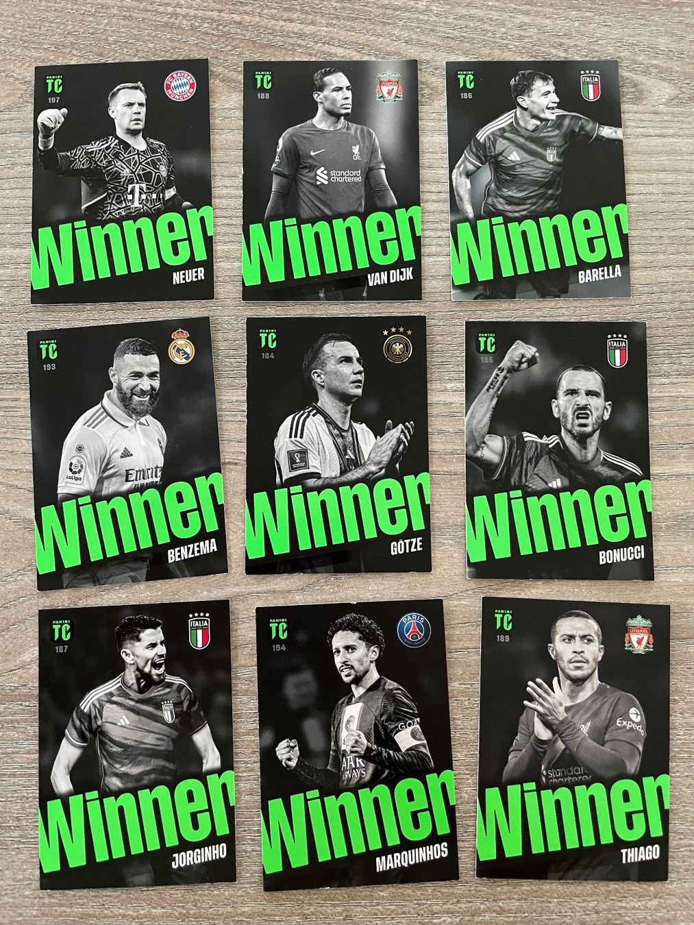 Panini Sammelbilder & Trading cards: Panini Top Class Winner – Gebraucht aus Biel-Benken BL von