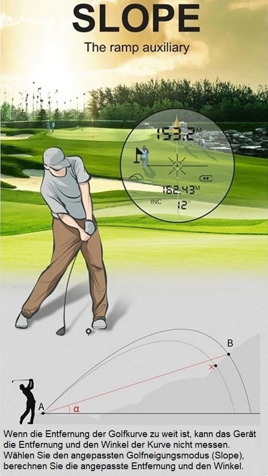 Misurare: Laser Entfernungsmesser für Golf, Jagd – Nuovo e nell'imballaggio originale da Köln venduto da Electrolife 3